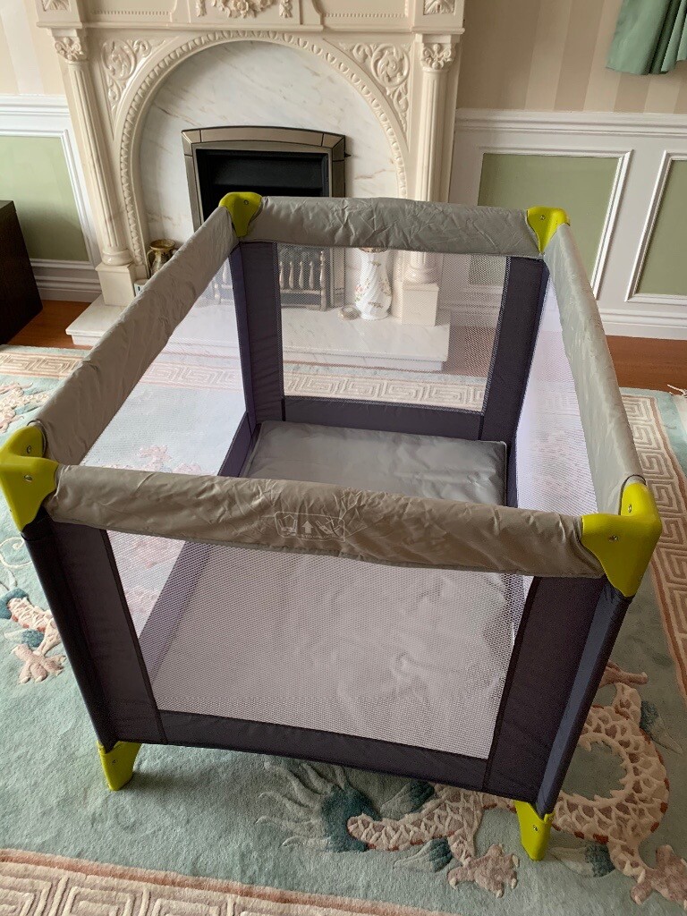 cuggl grey travel cot mattress